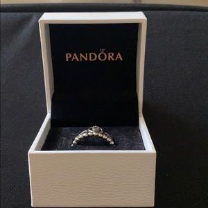 Princess ring from Pandora